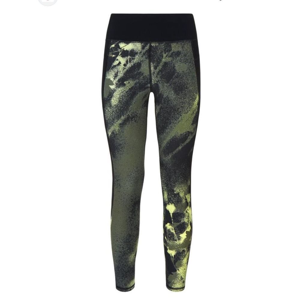 Zero Gravity High-Waisted Running Leggings In All Black Size Medium